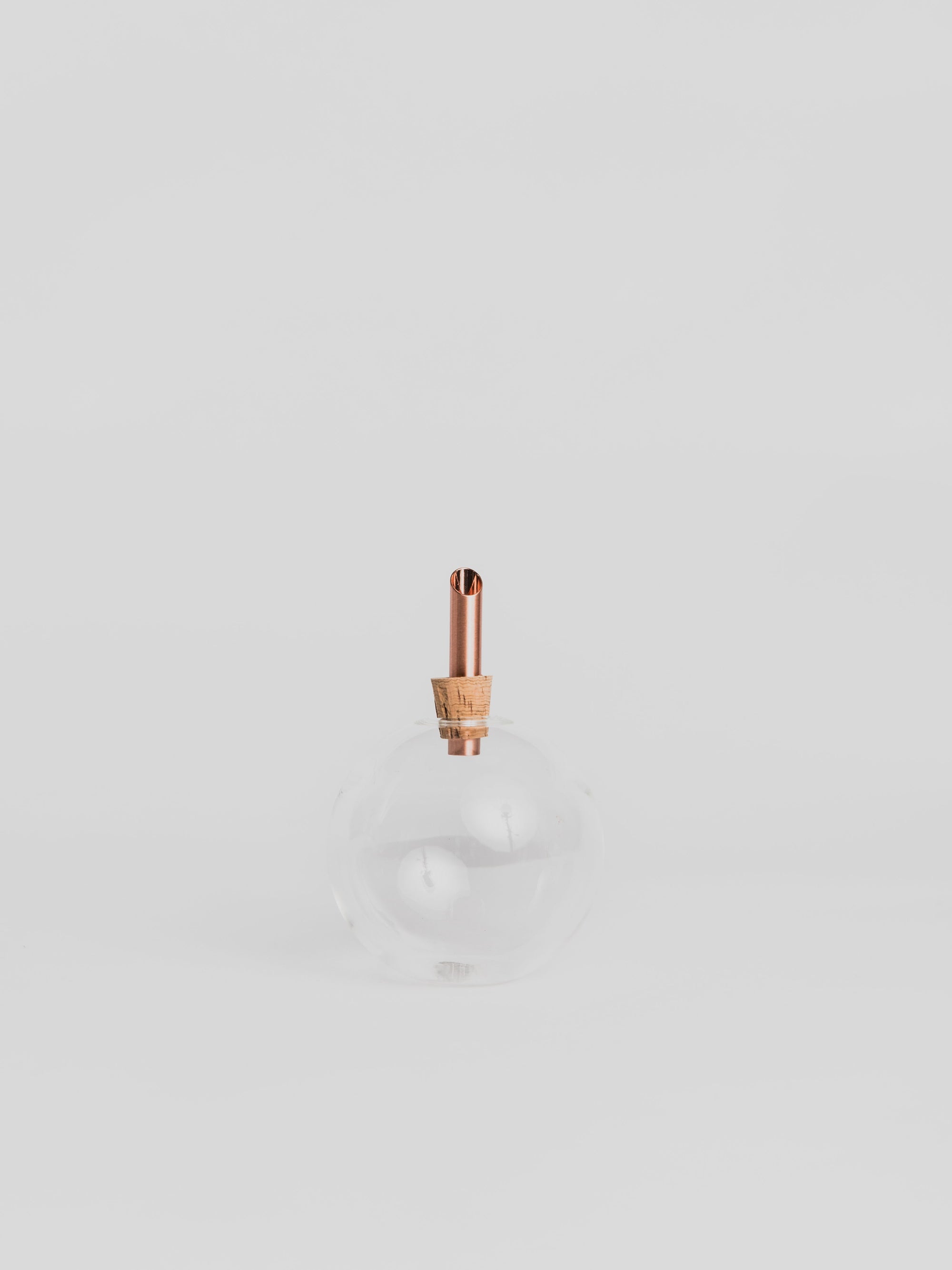 Vas Glasilium - Transparent Vase Scandinavia Form