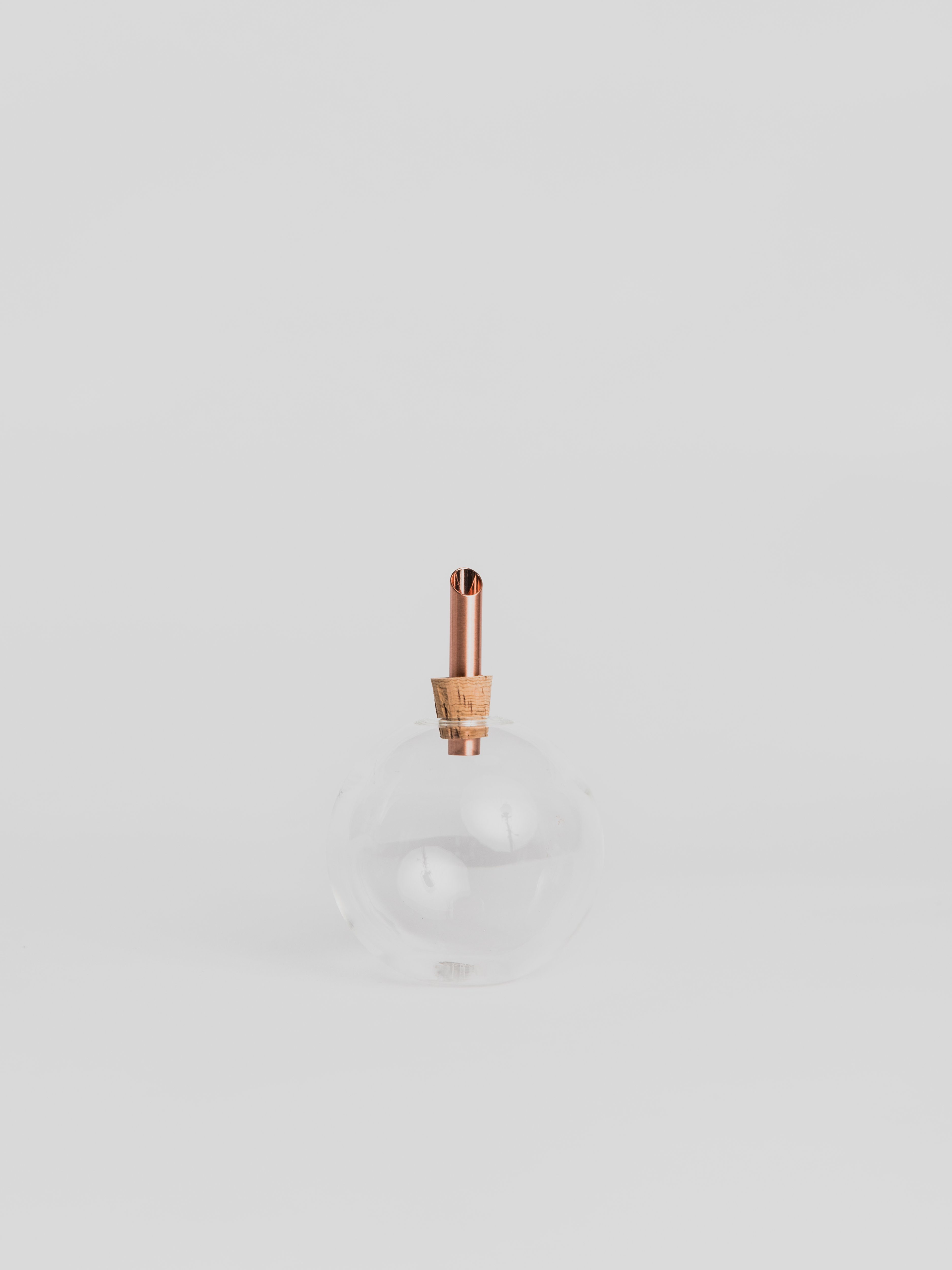 Vas Glasilium - Transparent Vase Scandinavia Form