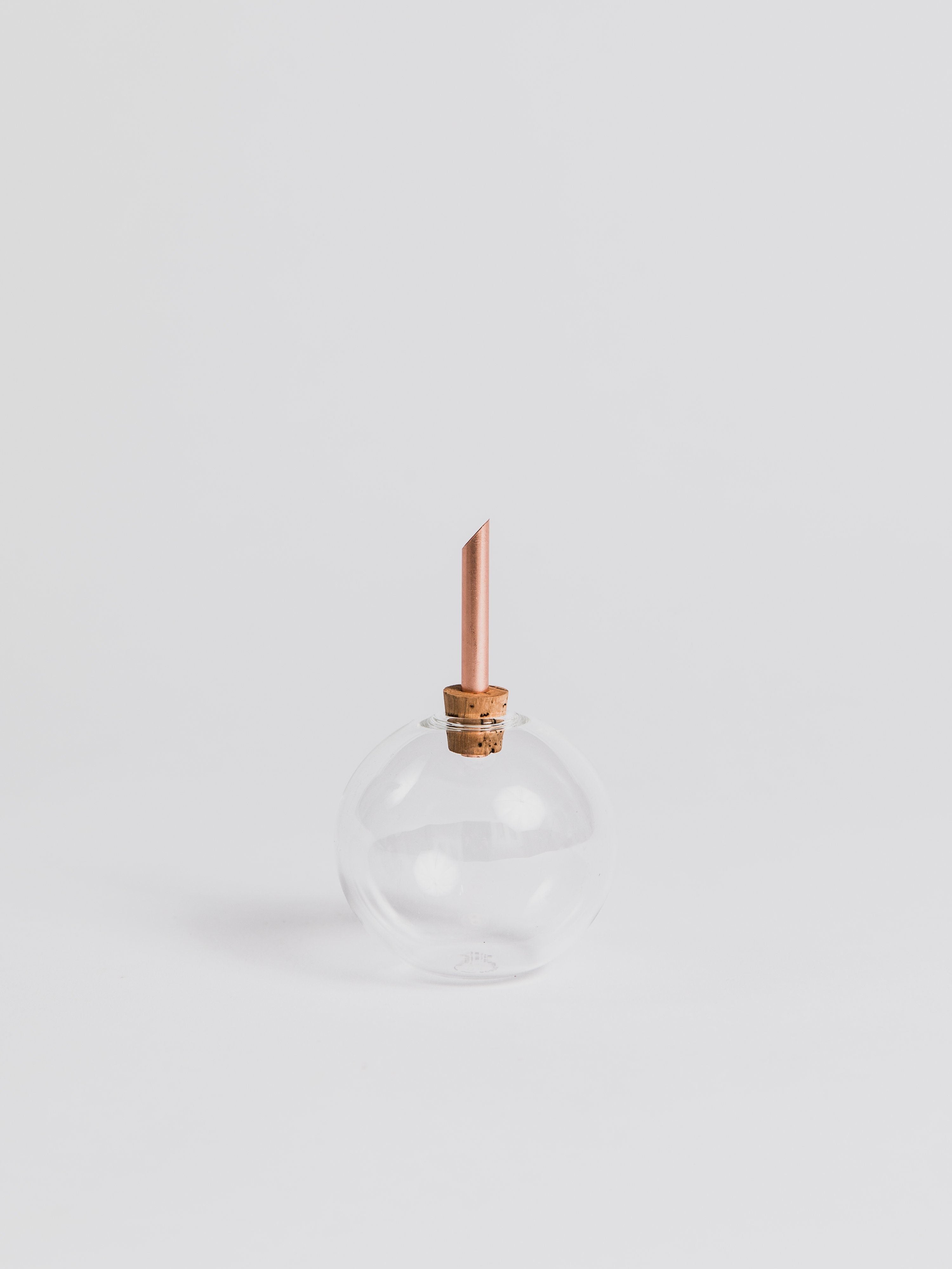 Vas Glasilium - Transparent Vase Scandinavia Form