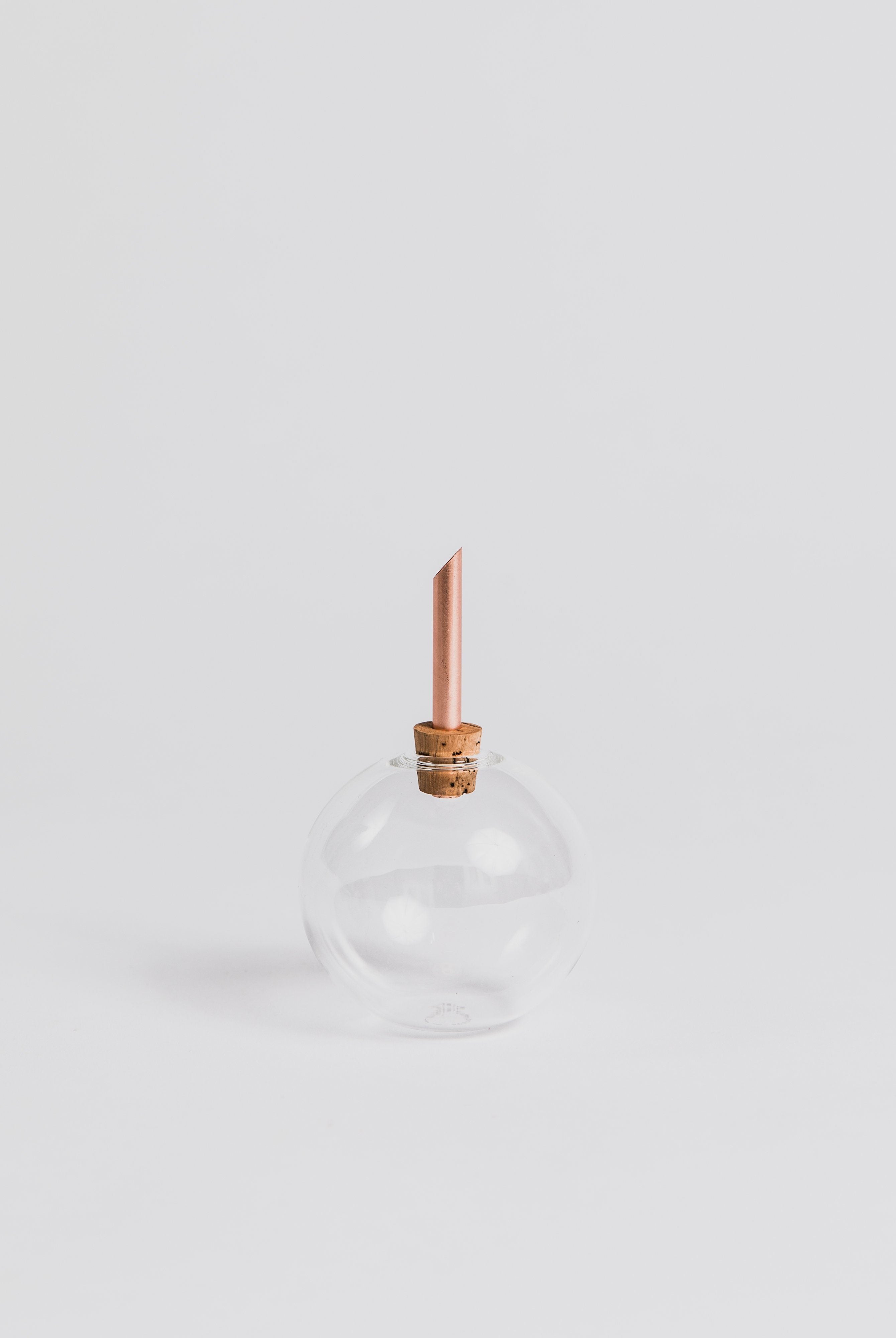 Vas Glasilium - Transparent Vase Scandinavia Form