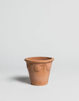 Vasetto Con Rosette - Terracotta Pottery M.I.T.A.L 