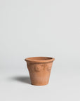 Vasetto Con Rosette - Terracotta Pottery M.I.T.A.L