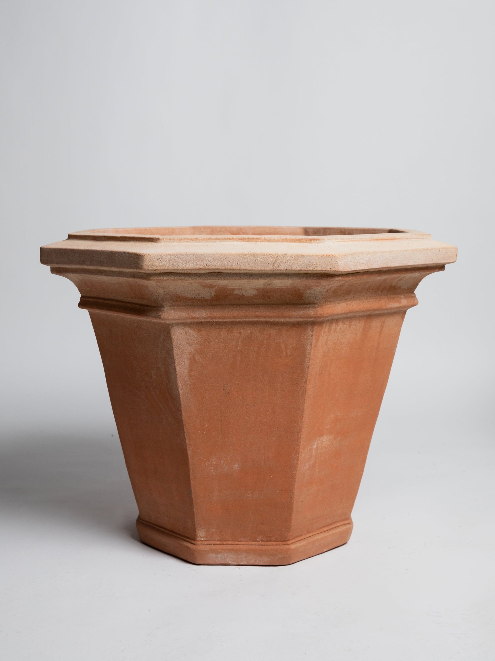 Vaso Ottagonale Liscio - Terracotta Pot M.I.T.A.L