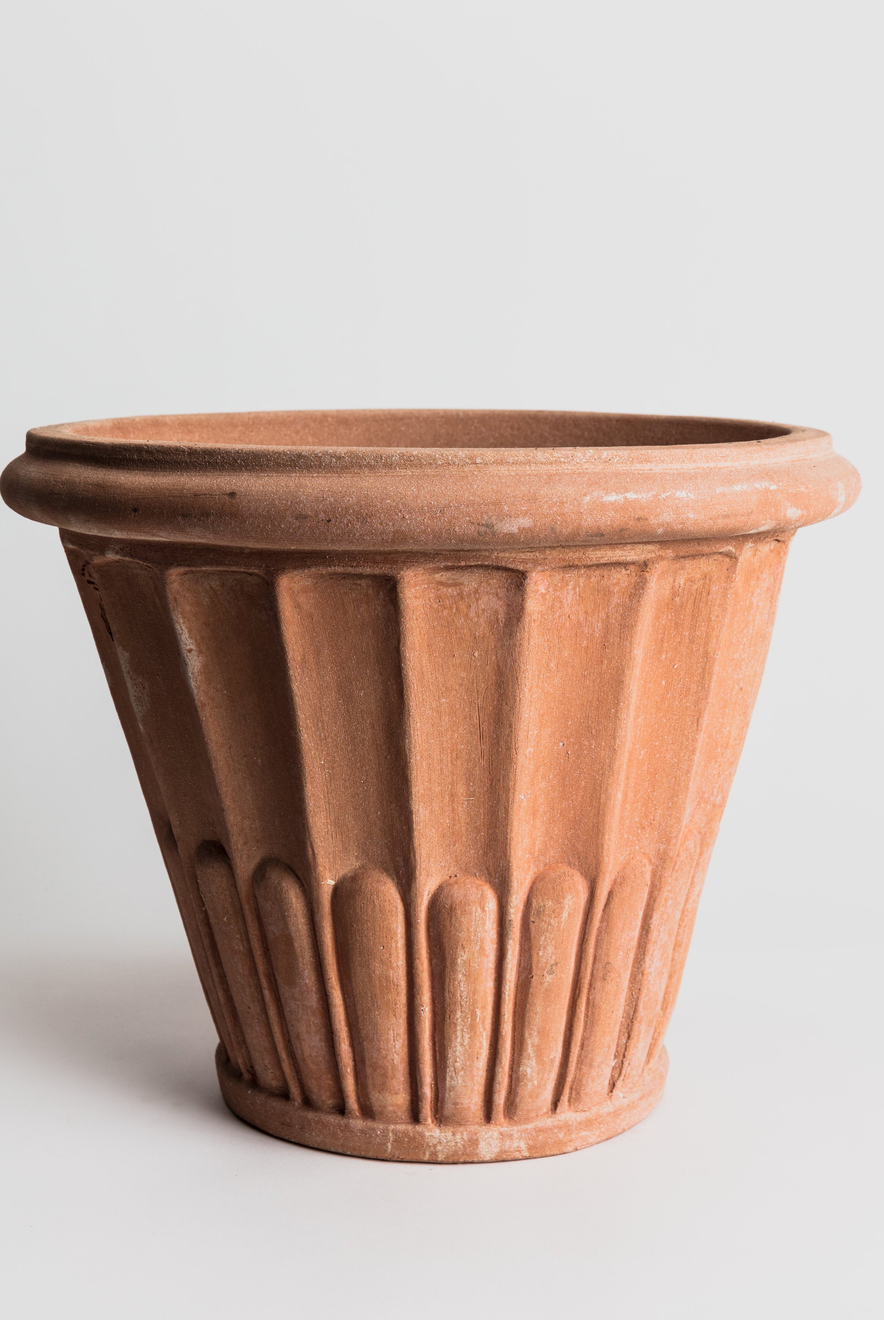 Vaso Scannellato - Terracotta Pottery M.I.T.A.L