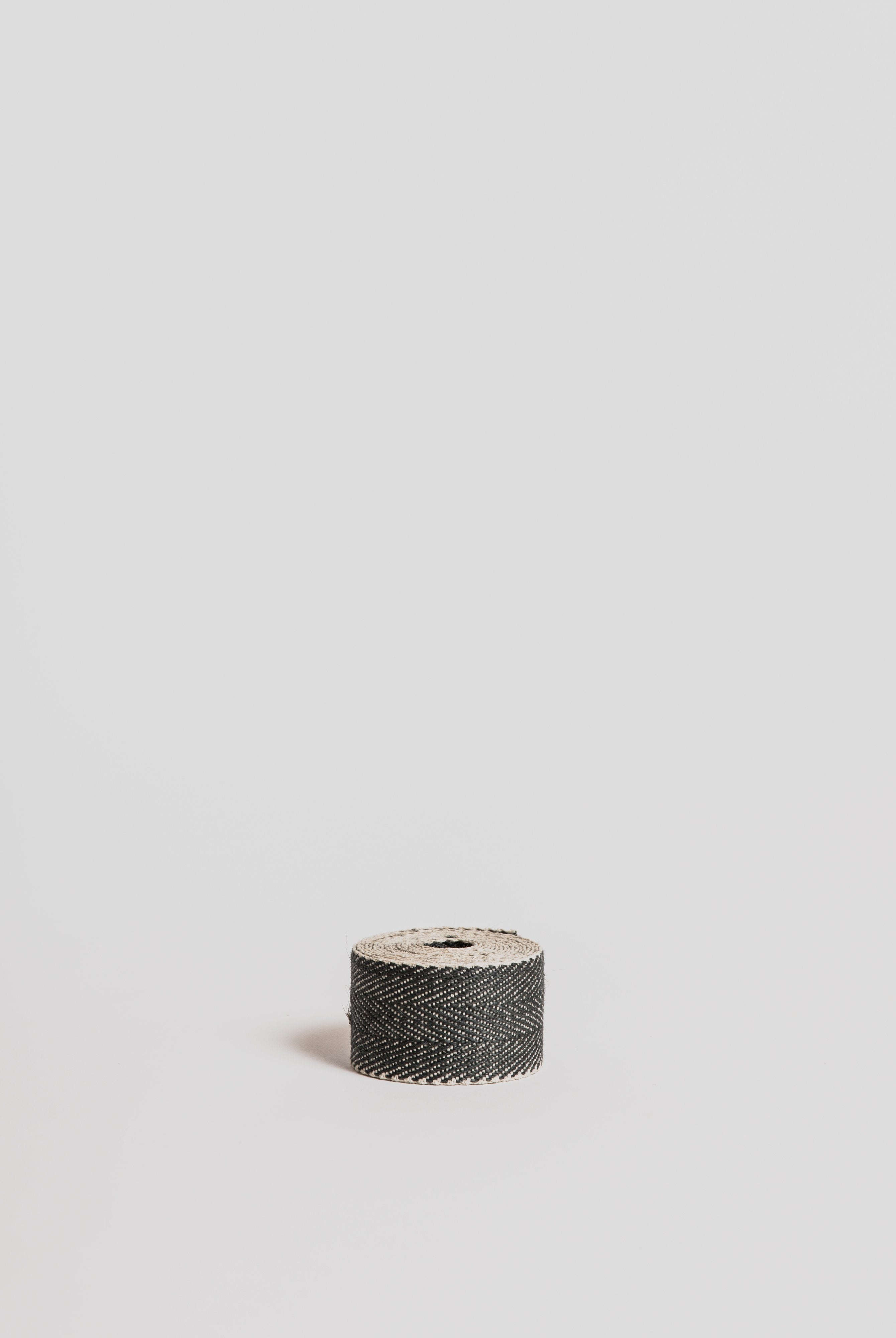 Webbing - Black Herringbone Jute Twine Nutscene