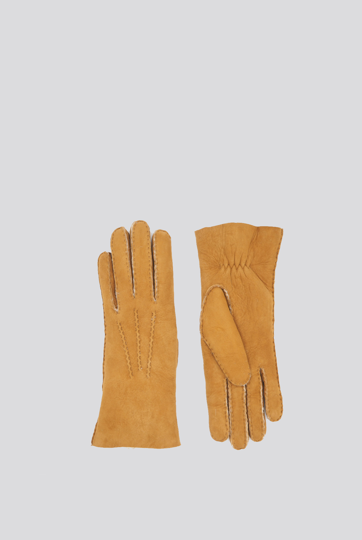 SAMU Curly Lambfur CAMEL - Cigale & Fourmi