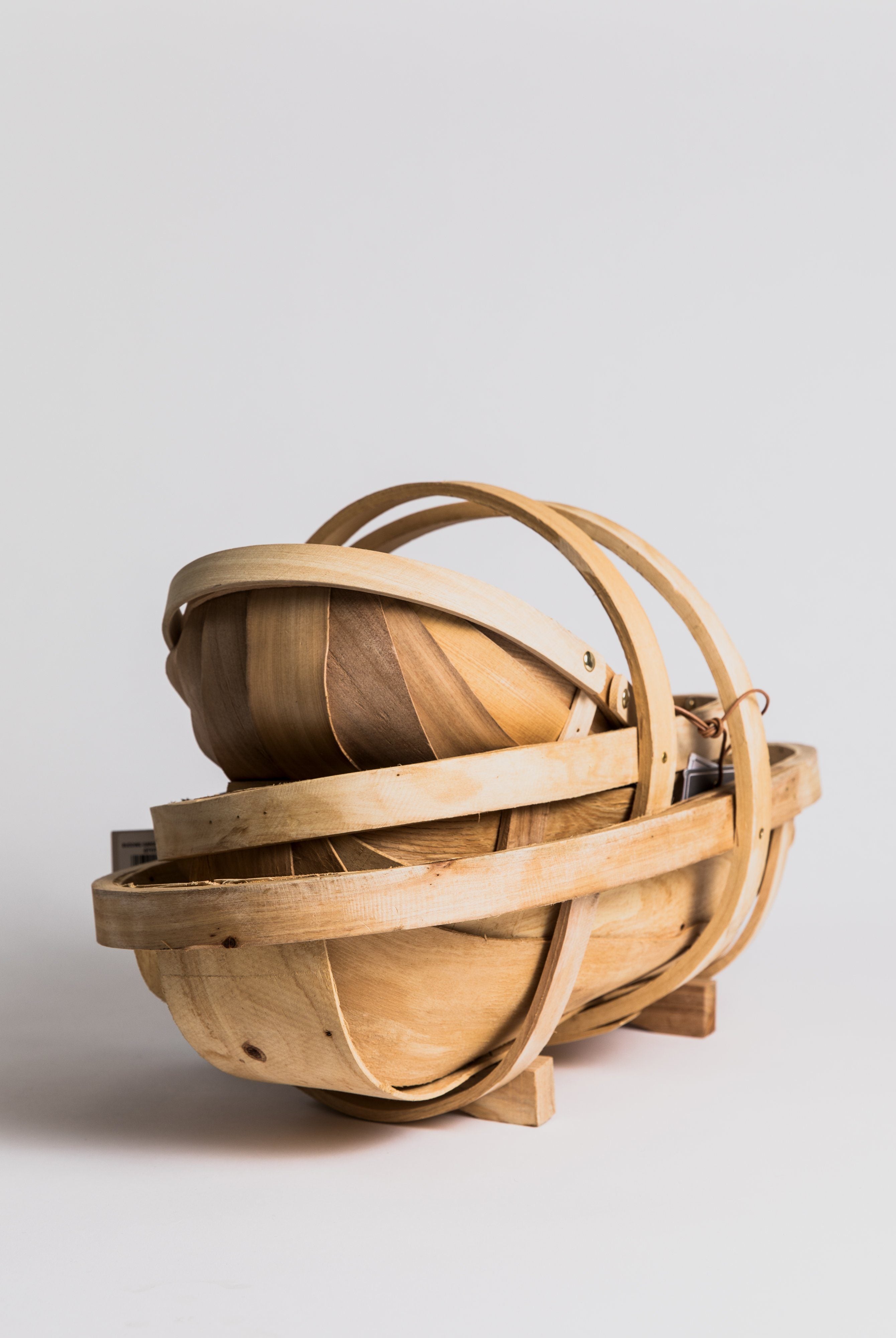 Wooden Basket Baskets Burgon & Ball