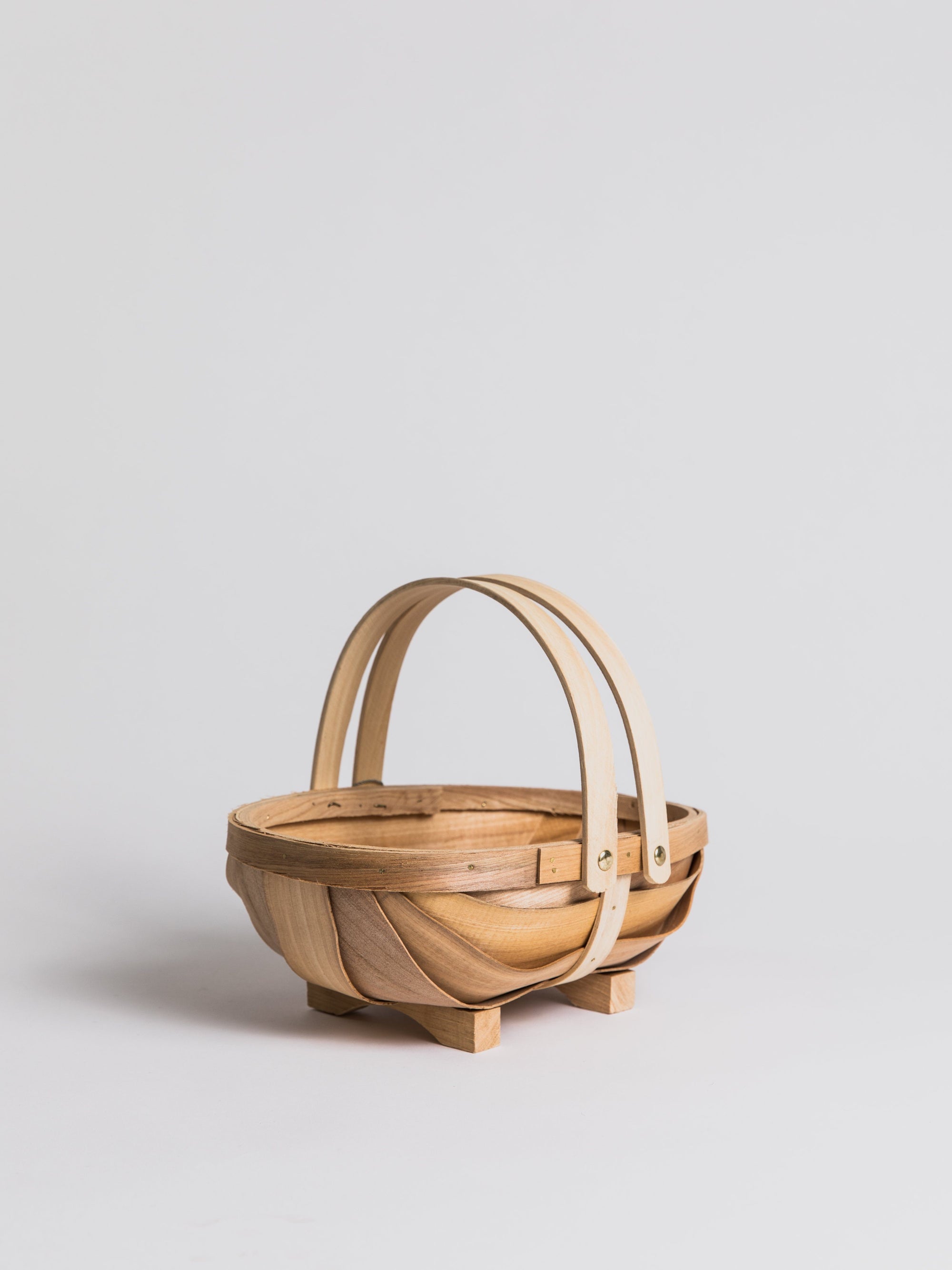 Wooden Basket - Children Baskets Burgon & Ball 