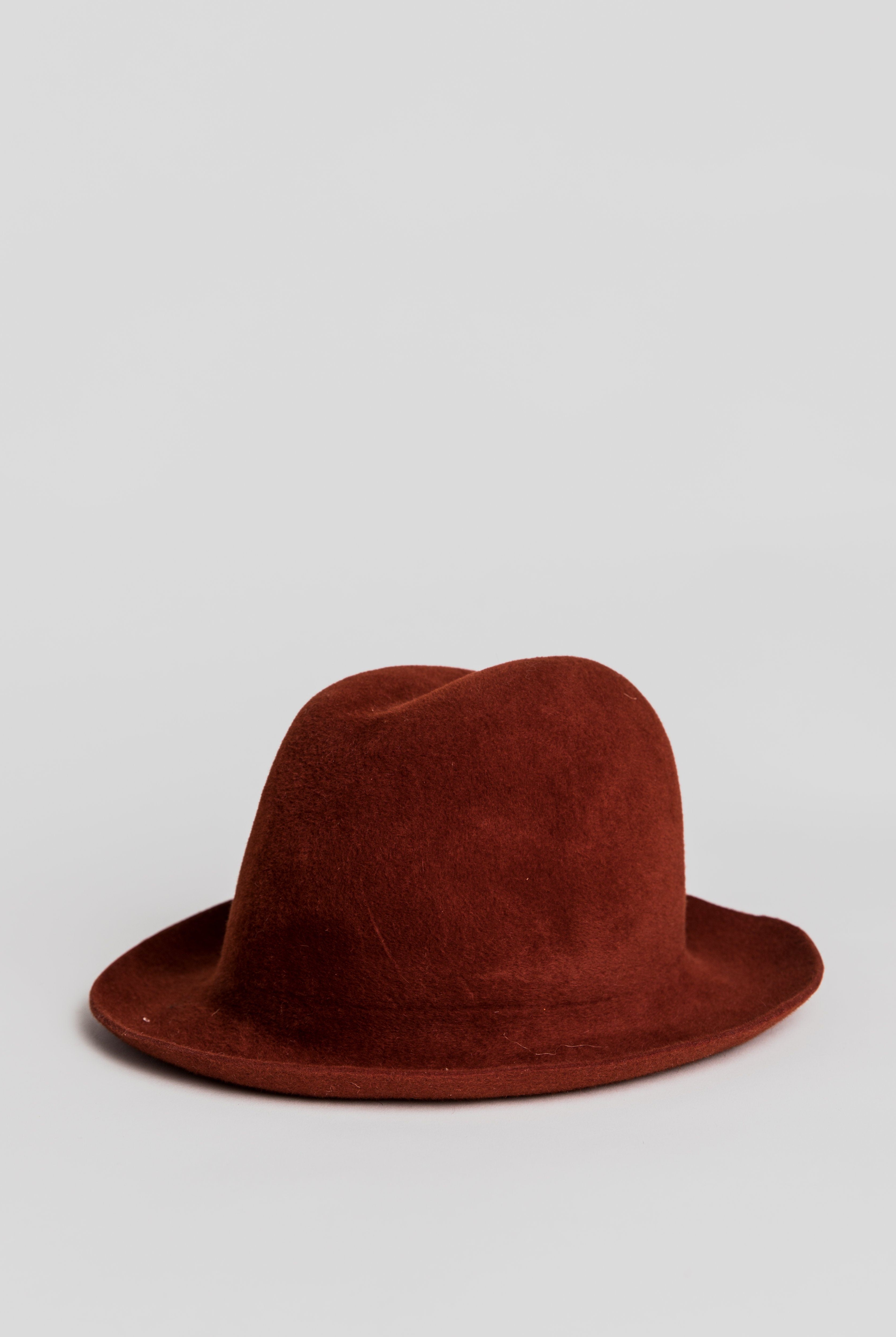 Wool Felt Hat - Fedora Curvy Tile Hats éN Hats