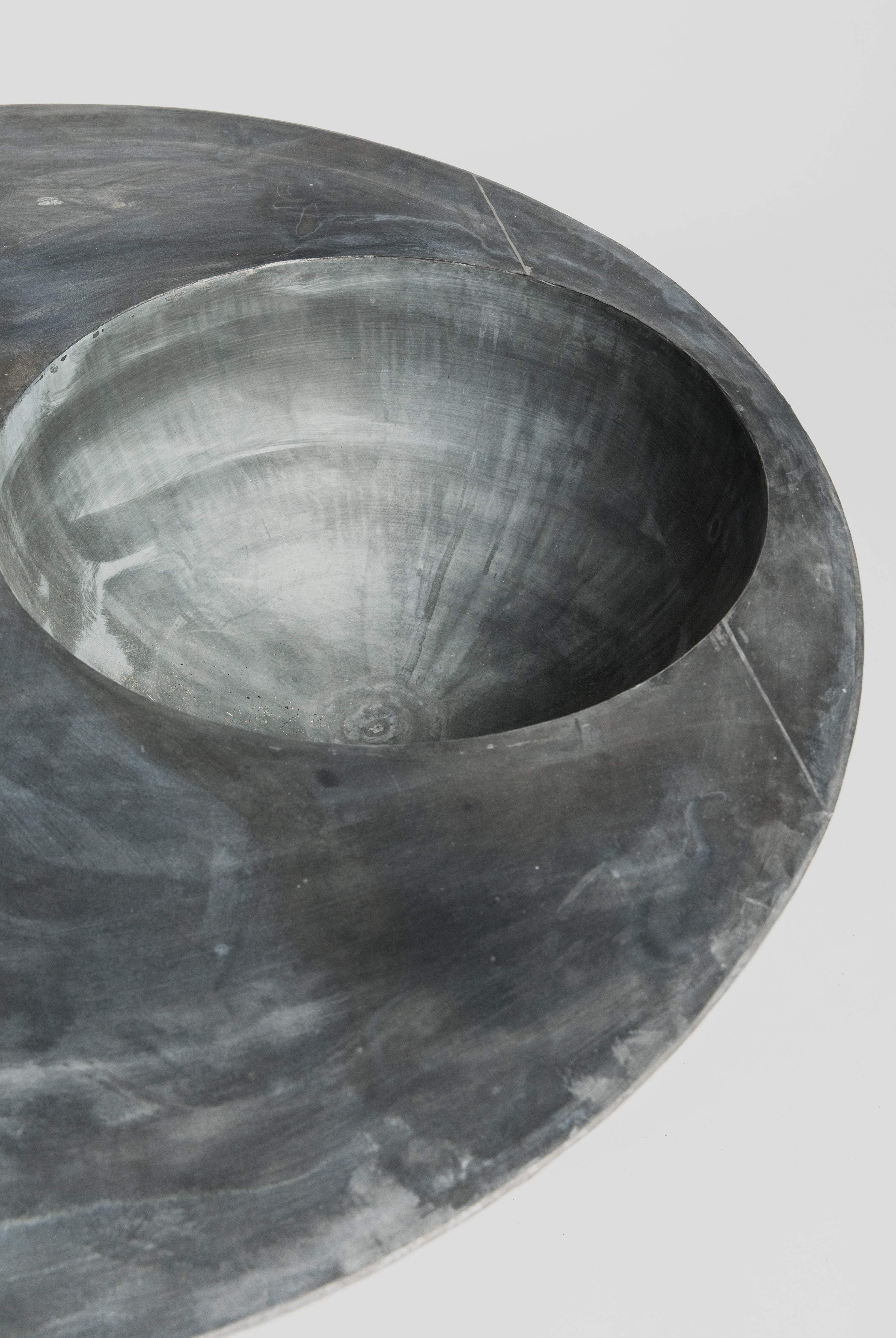 Zinc Cool Table Pottery Domani