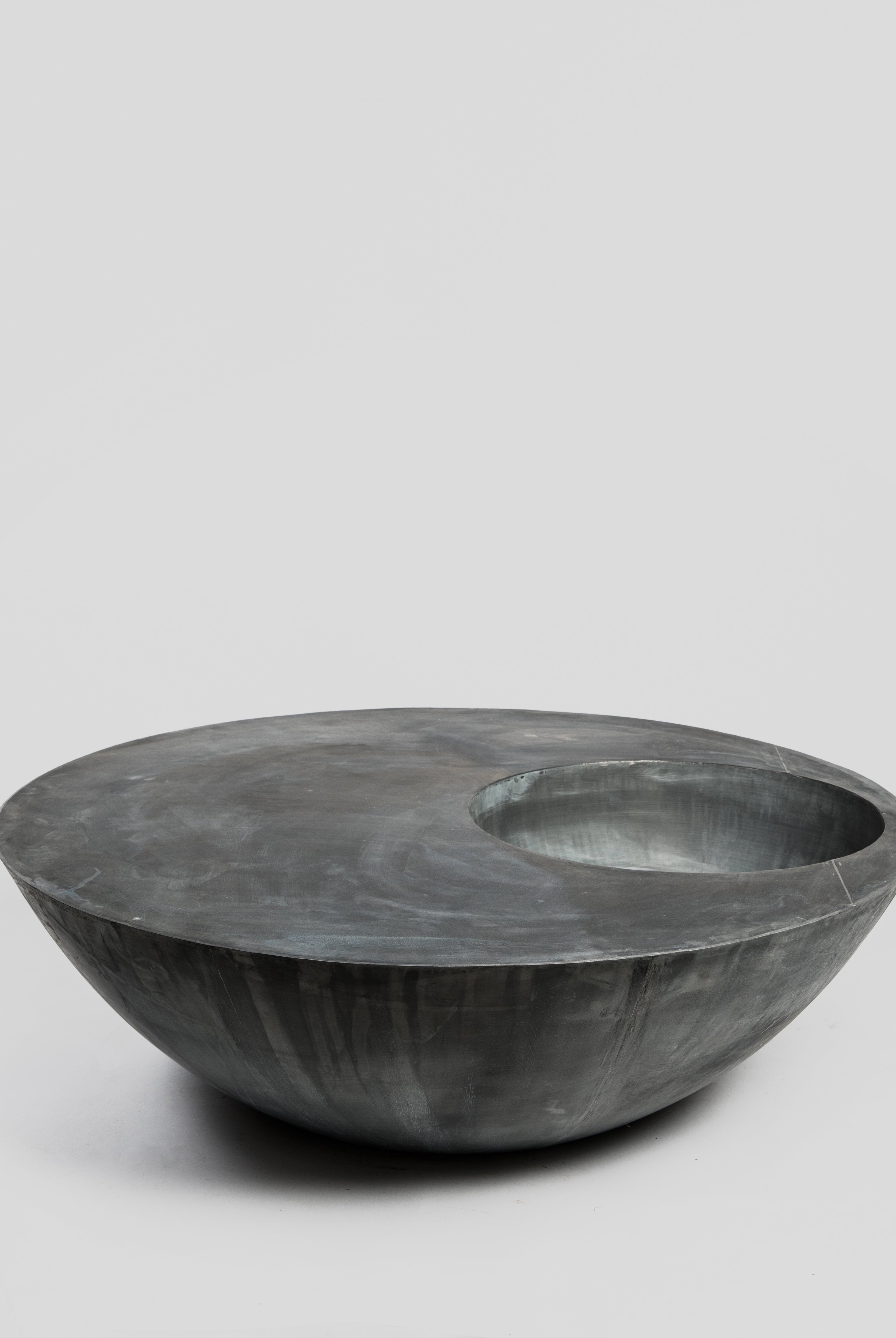 Zinc Cool Table Pottery Domani