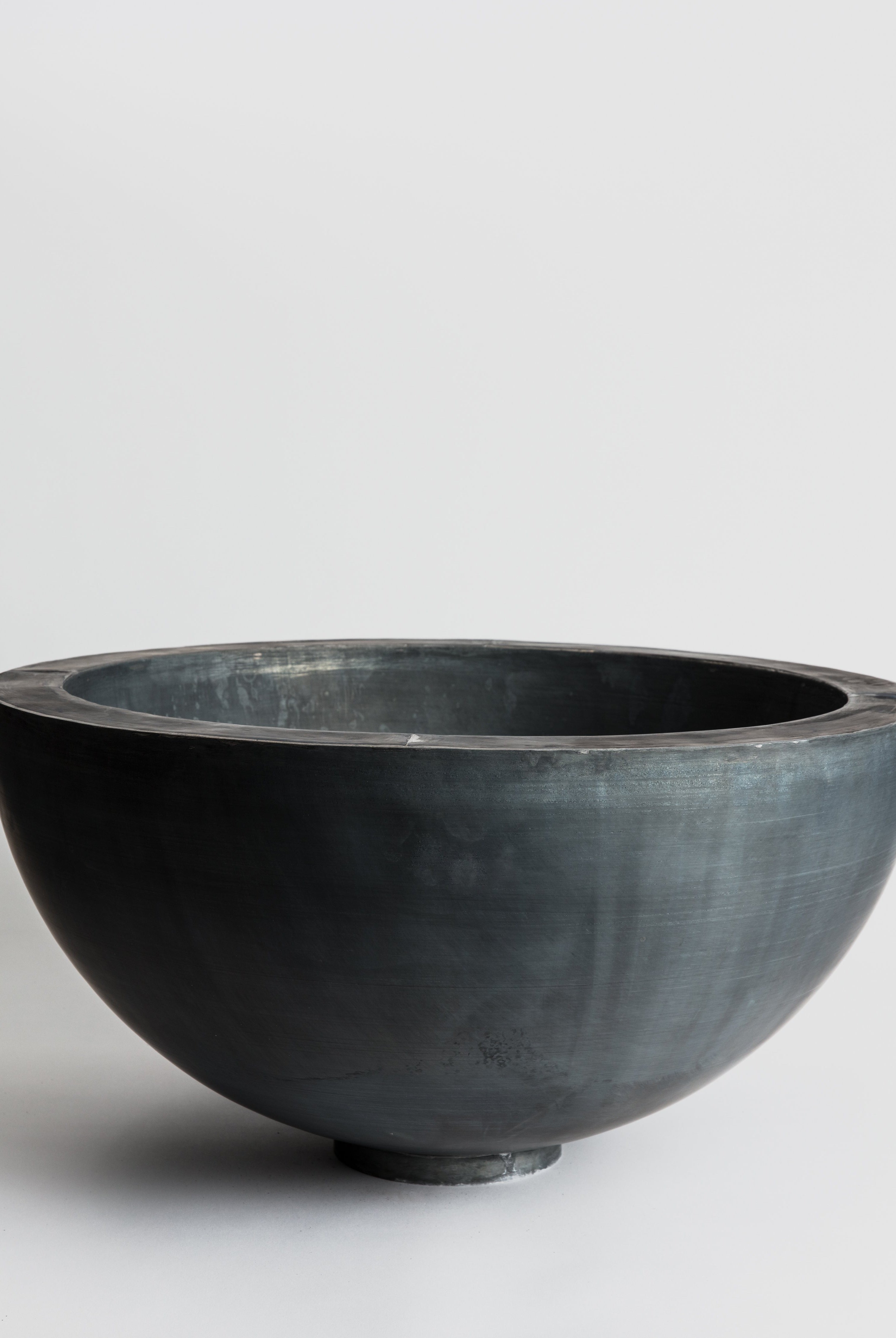 Zinc - Half Bowl Pottery Domani