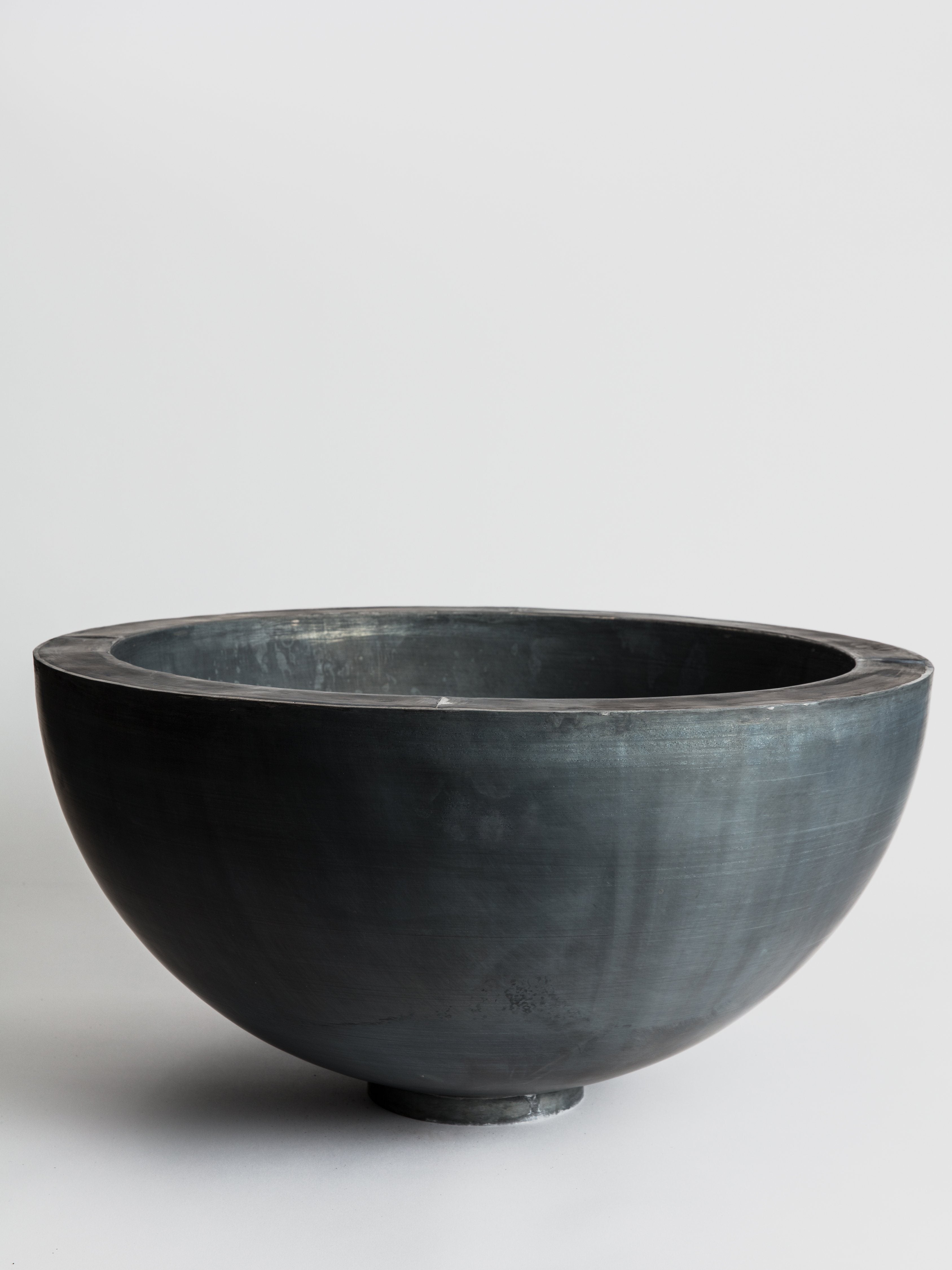 Zinc - Half Bowl Pottery Domani