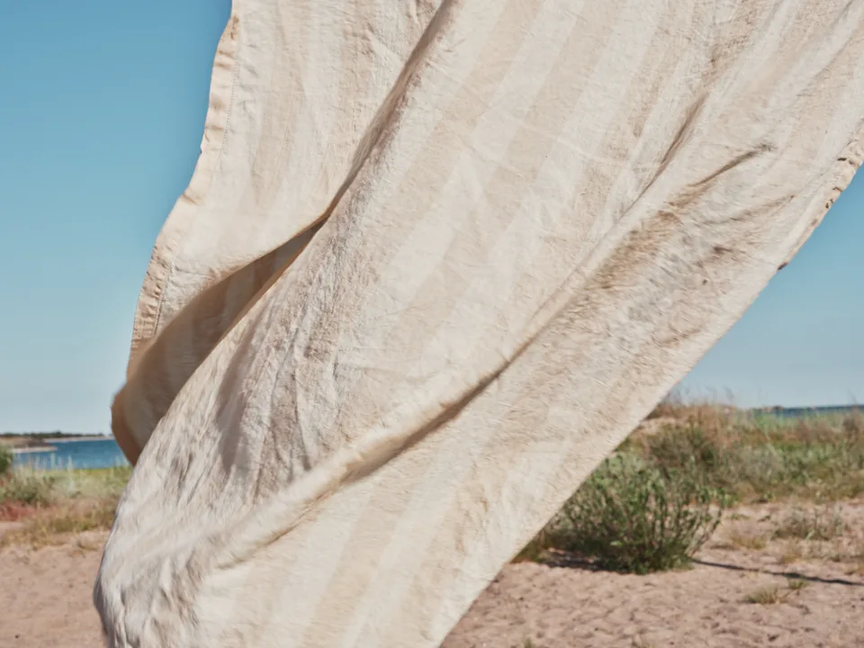 Linen in the wind