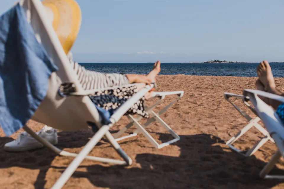 Beach chairs
