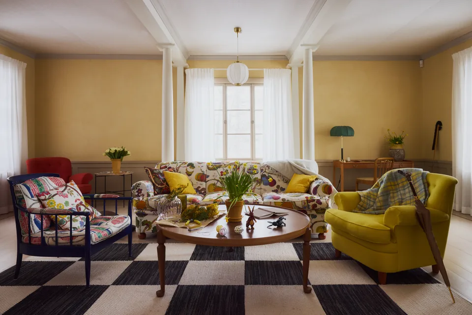 The living room