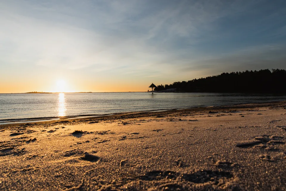 Evening shore