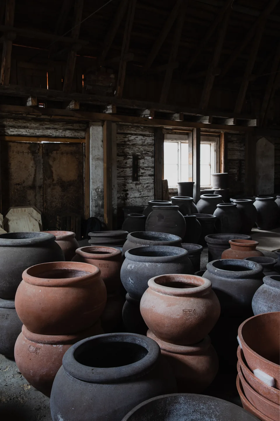 In the pot barn