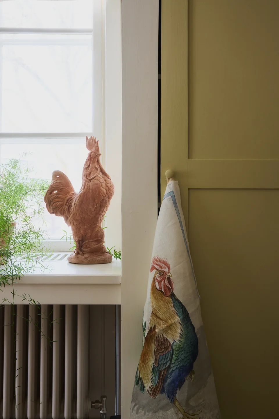 The windowsill