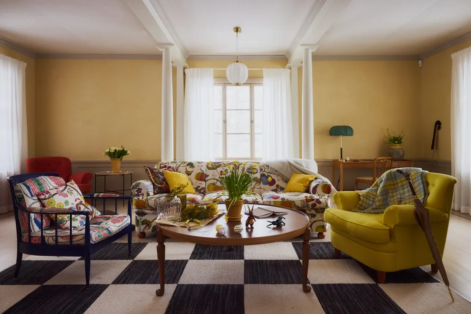 The living room