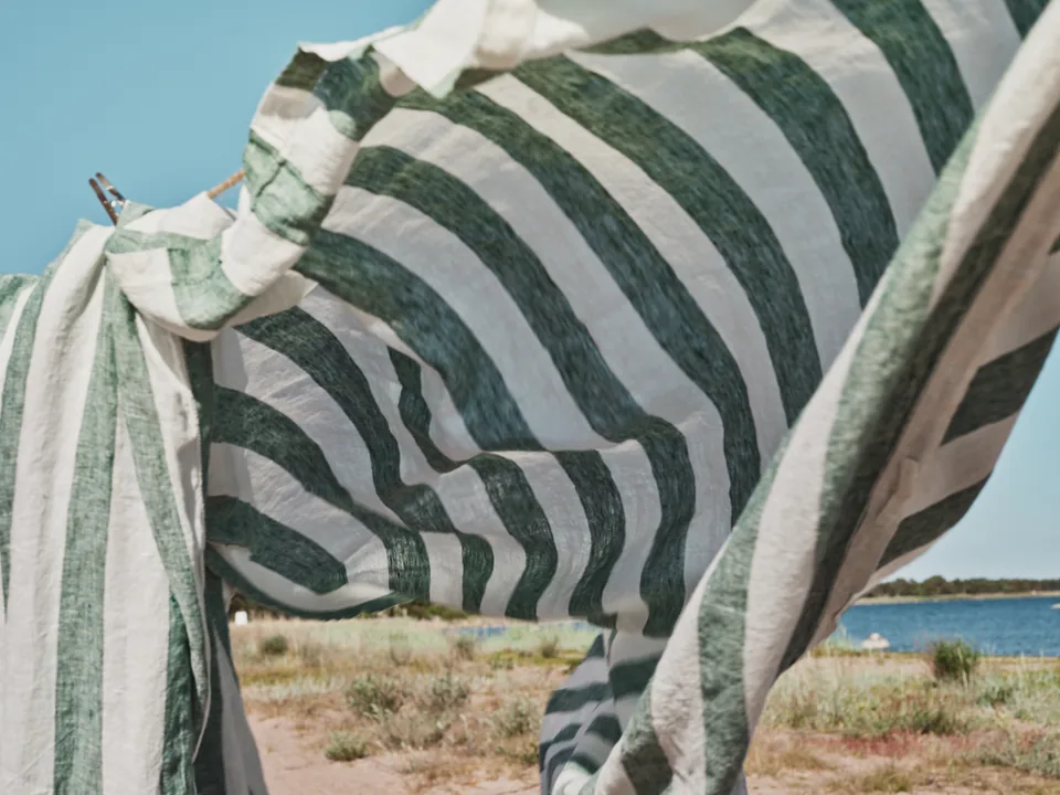 Towels by the sea