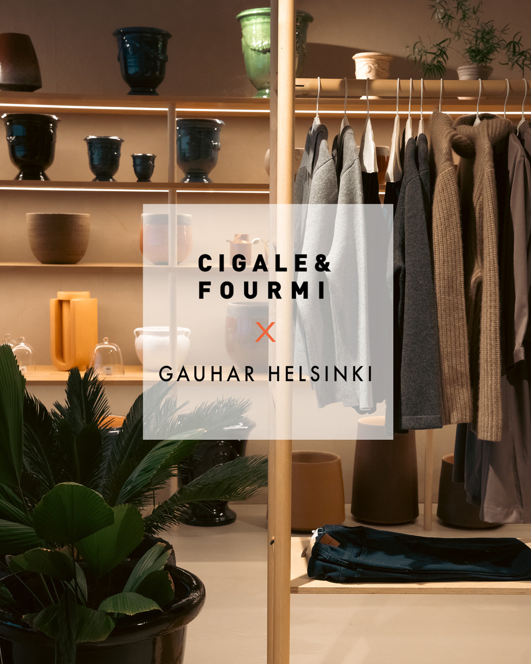 KUTSU: Cigale & Fourmi × Gauhar Helsinki