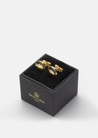 Hunter Cufflinks - Gold Plated- Wild Boar — Skultuna 2