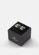 Hunter Cufflinks - Silver plated - Wild Boar — Skultuna 2