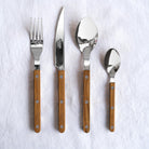 Cutlery Set of 4 pieces - Bistrot Teak