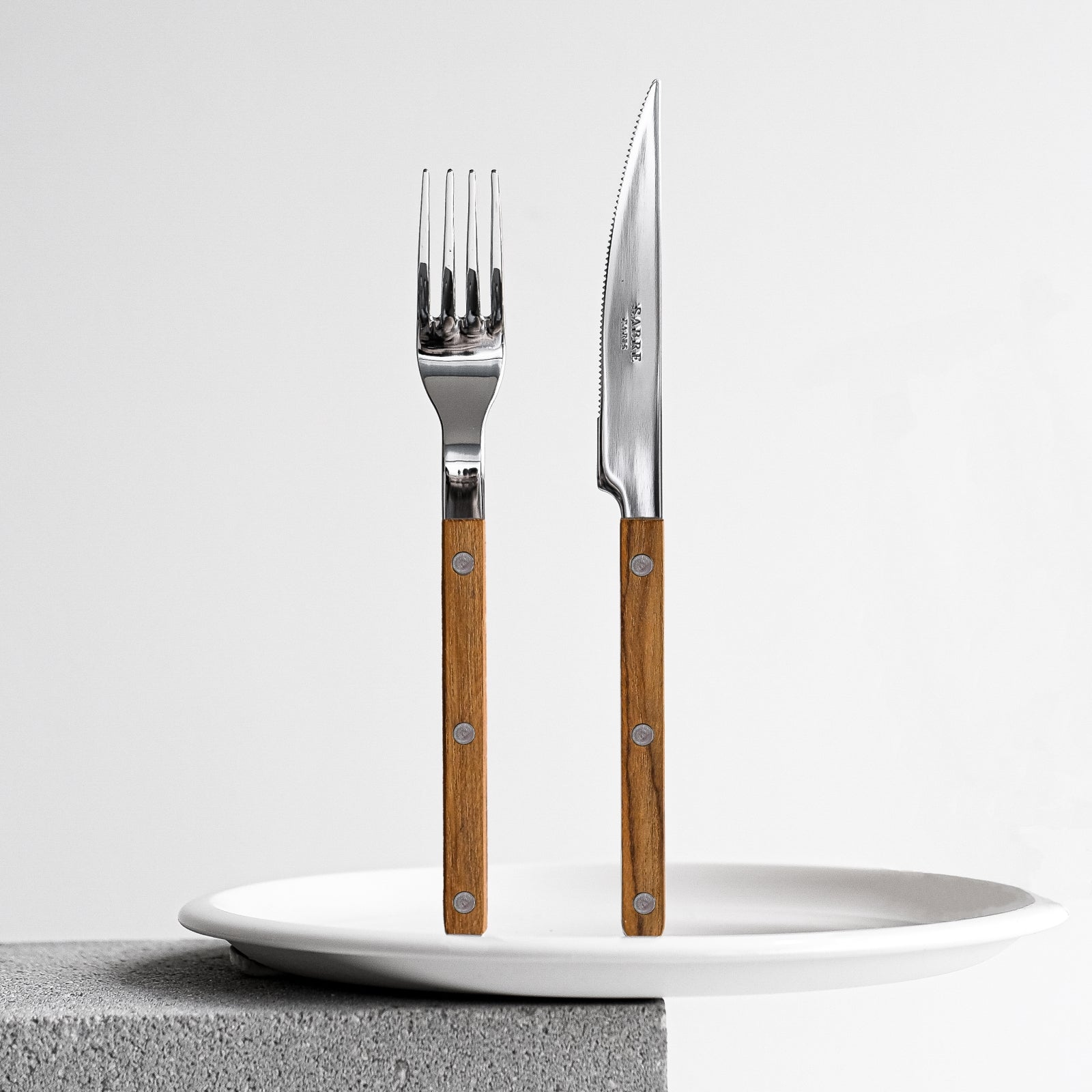 Cutlery Set of 4 pieces - Bistrot Teak