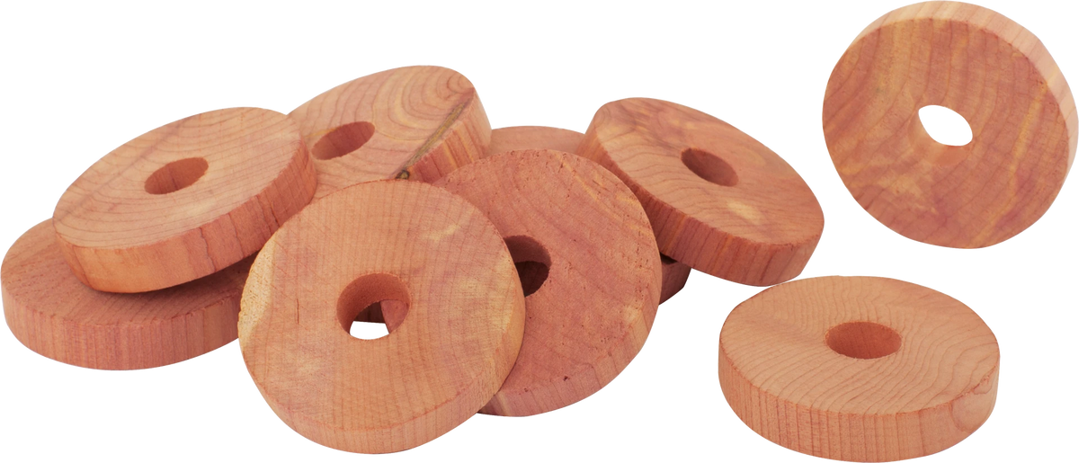 Red Cedar Cloth Hanger Discs — original