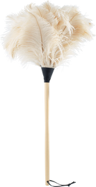 Ostrich Feather Duster - White 70cm — original