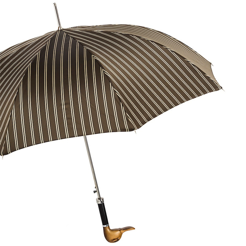 Umbrella - Hand Carved Duck