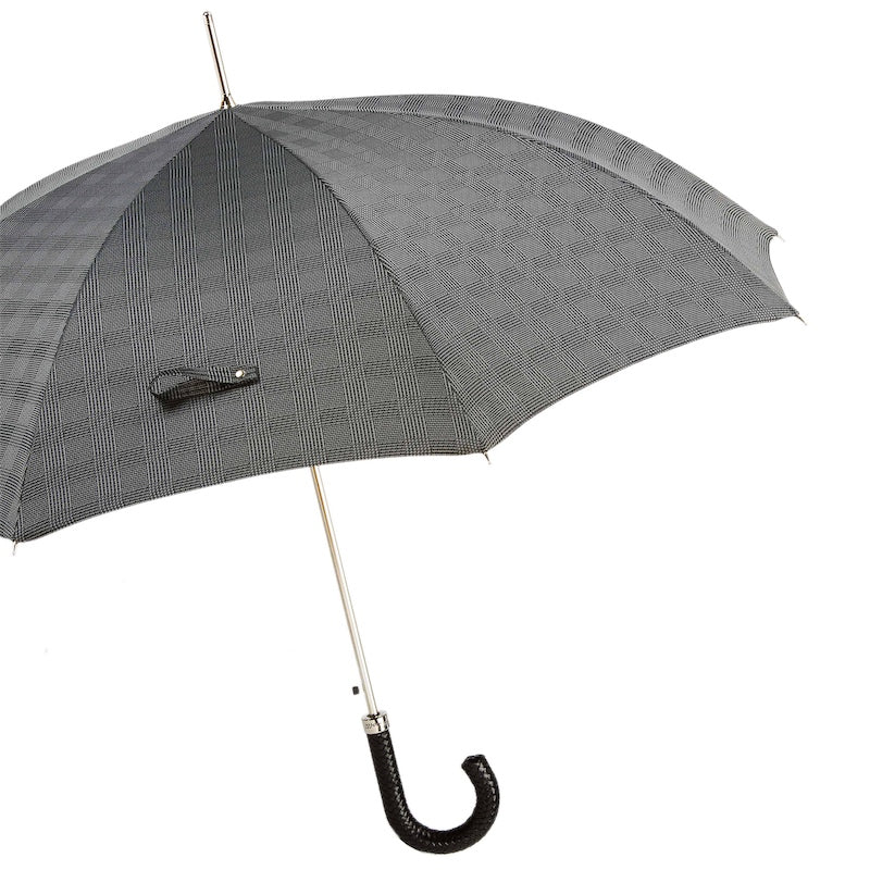 Umbrella - Milford with braided leather handle