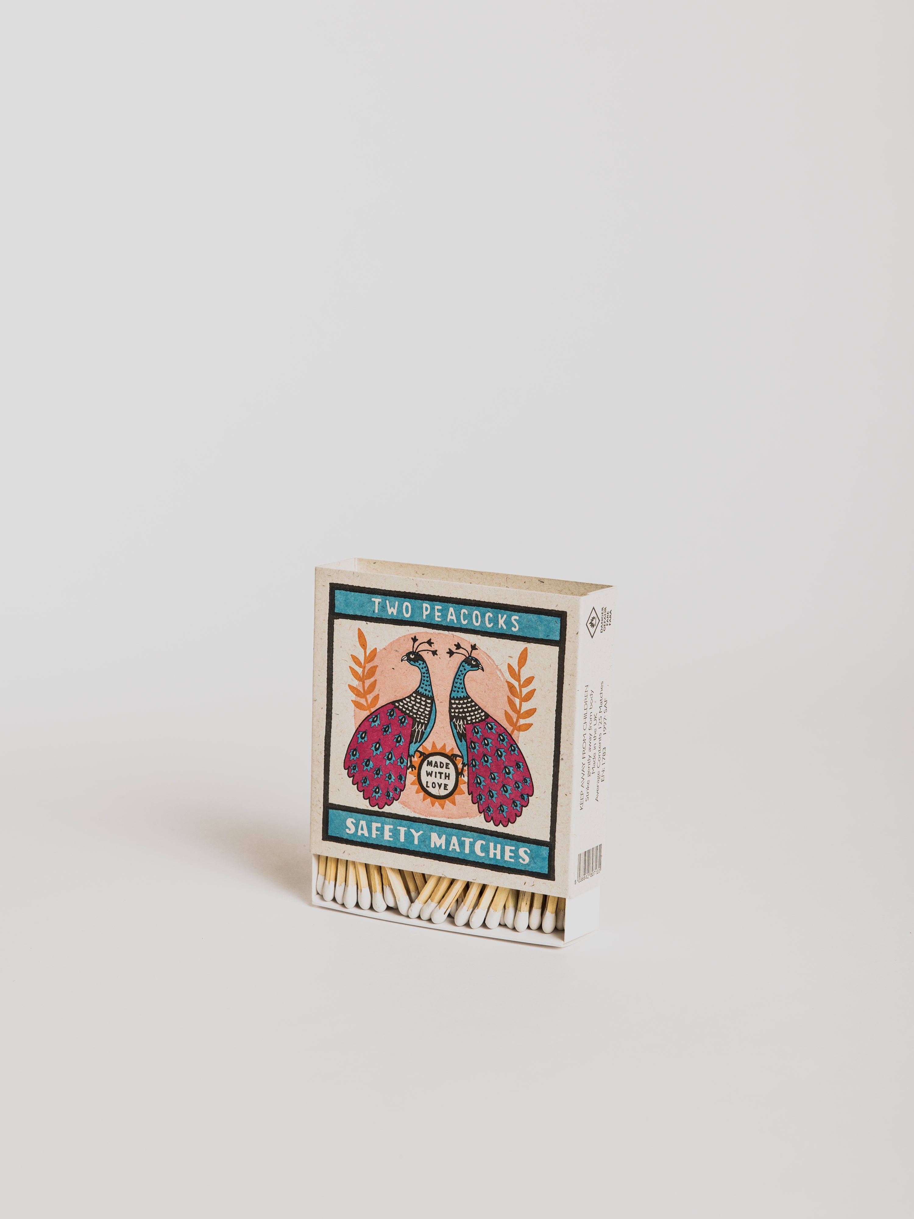 Luxury Matches - Two Peacocks - Cigale &  Fourmi