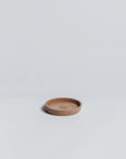 Saucer Liscio - Terracotta (without rim)