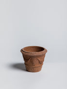 Vasetto Medici Coat of Arms - Terracotta - Cigale &  Fourmi