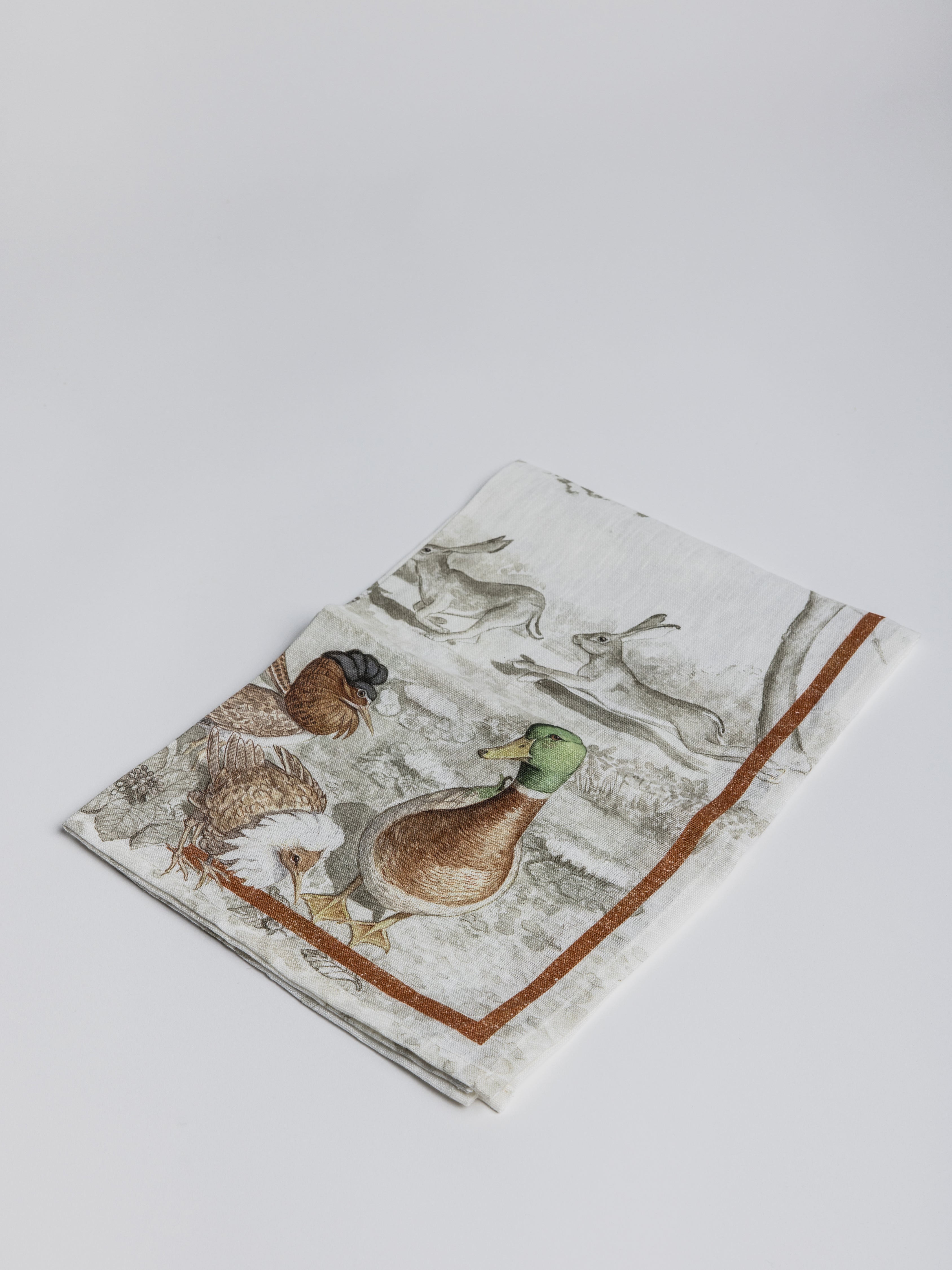 Kitchen Towel - Norma Fagiano/ Pheasant - Cigale &  Fourmi
