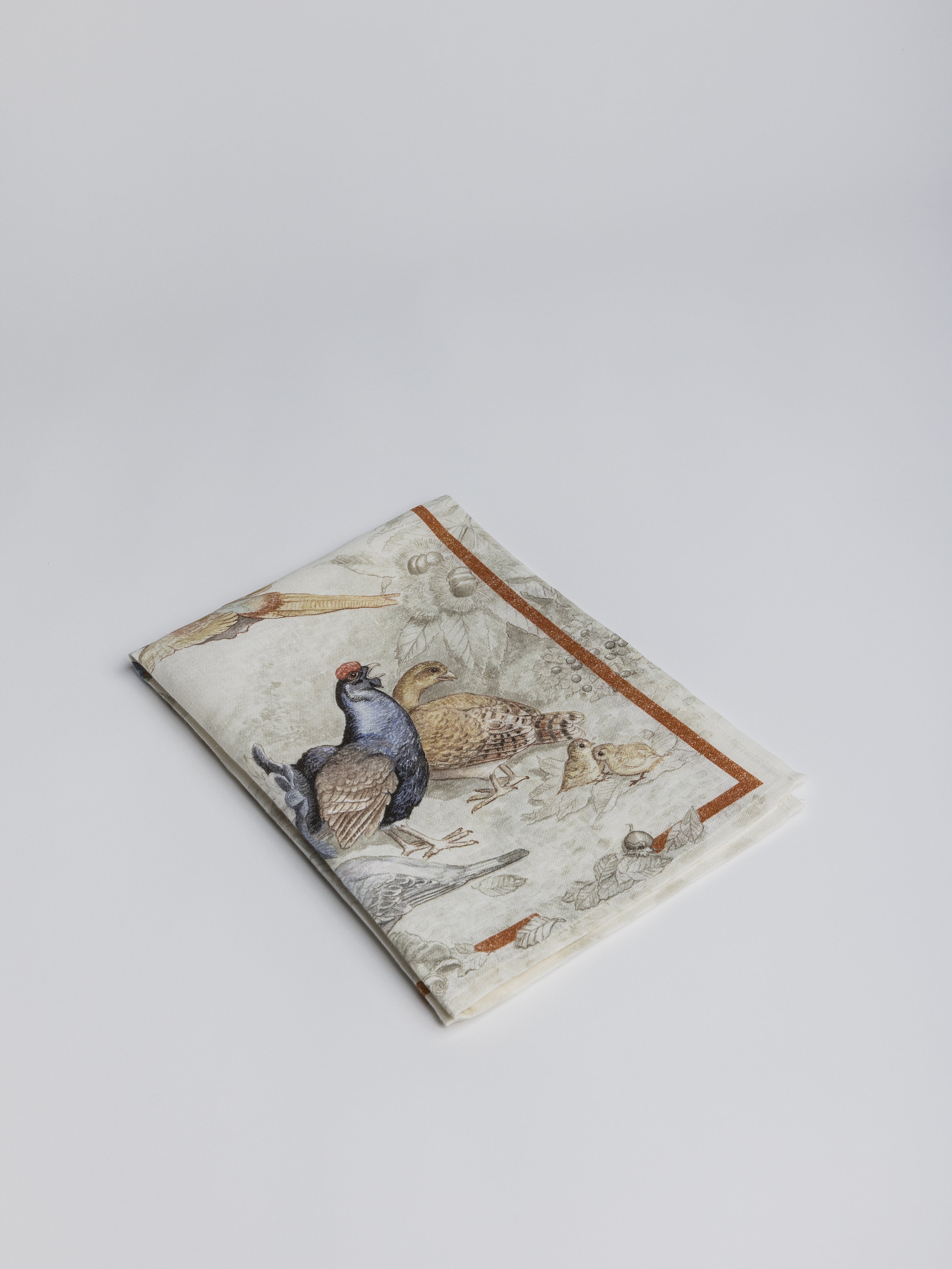 Kitchen Towel - Norma Cedrone / Fowl - Cigale &  Fourmi