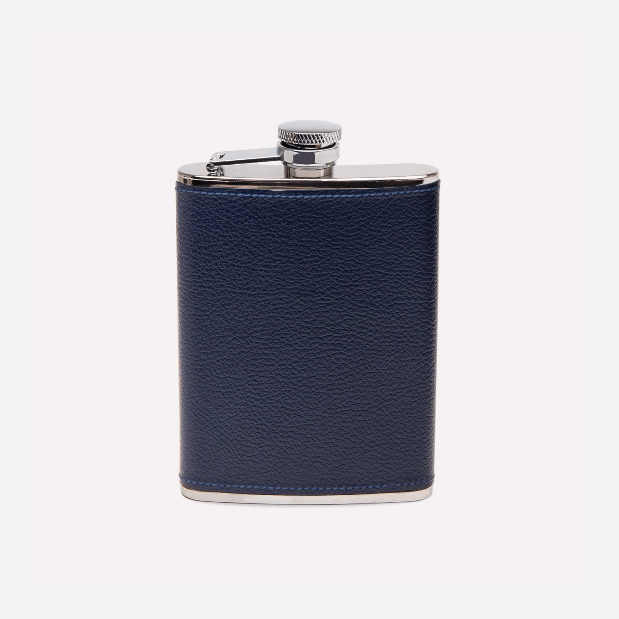 Capra 6oz Hip Flask in Marine Blue