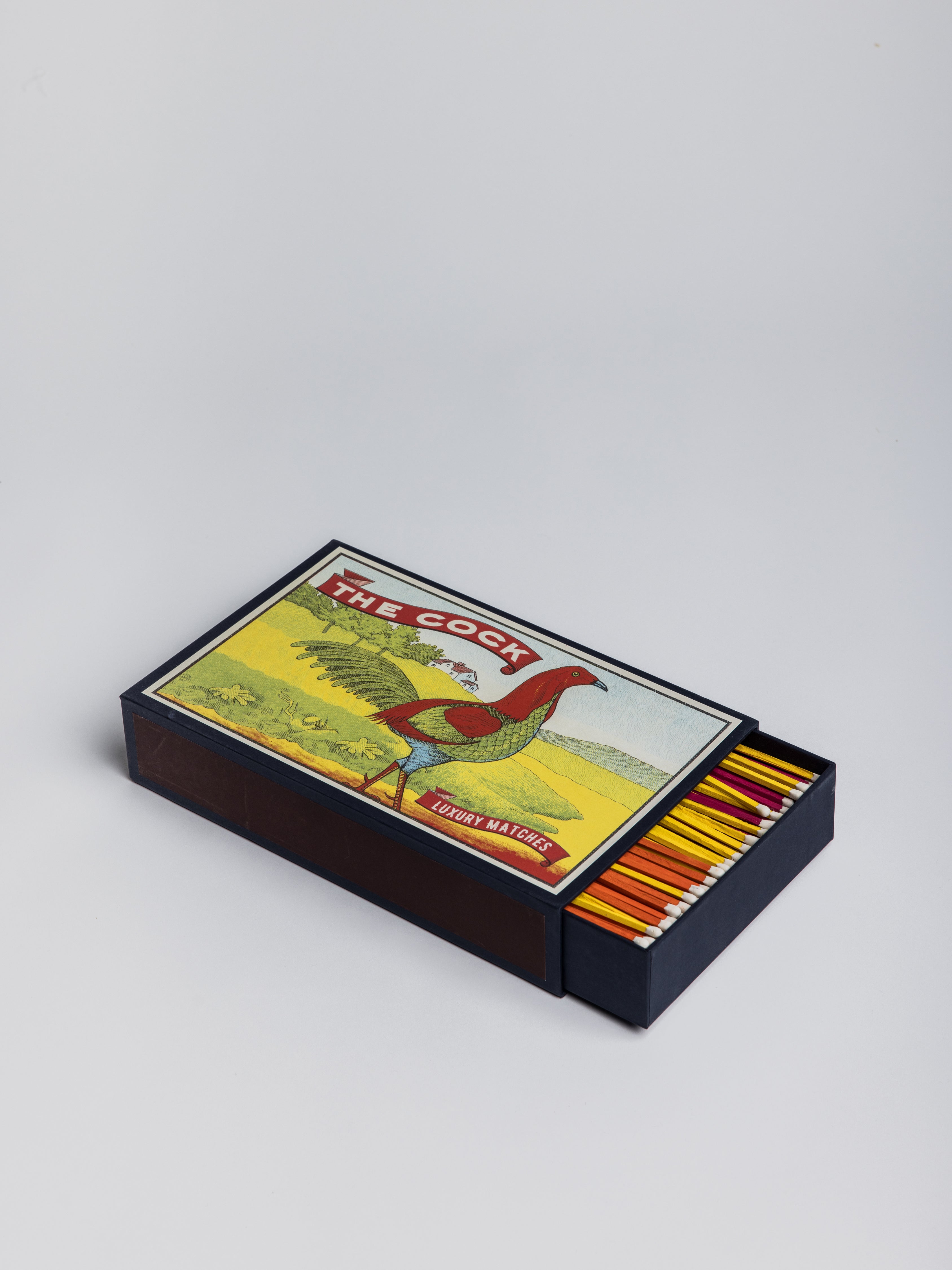 Luxury Matches - The Cock Large - Cigale &  Fourmi