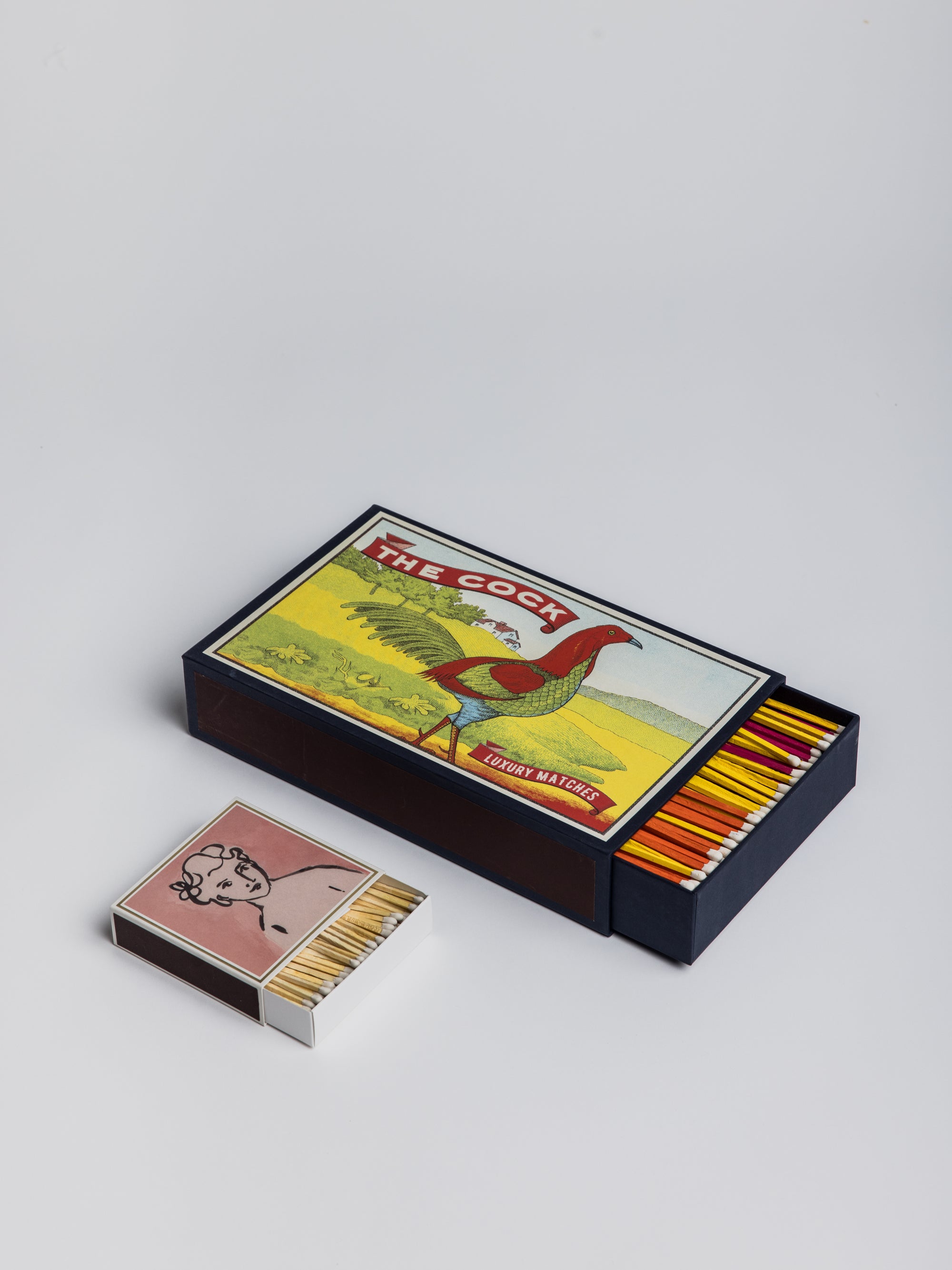 Luxury Matches - The Cock Large - Cigale &amp;  Fourmi