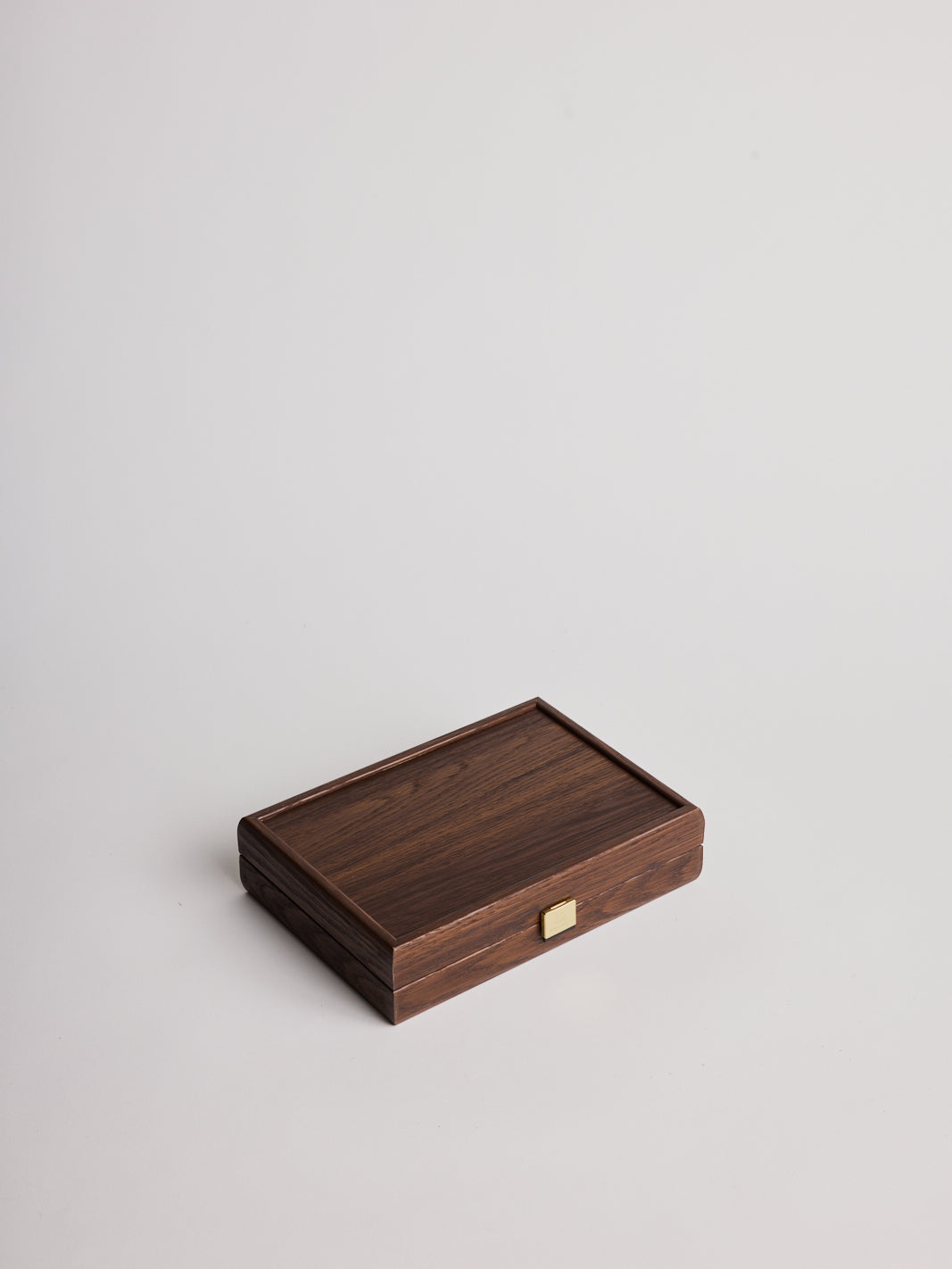 Domino Set in Dark brown Wooden Case - Cigale &  Fourmi
