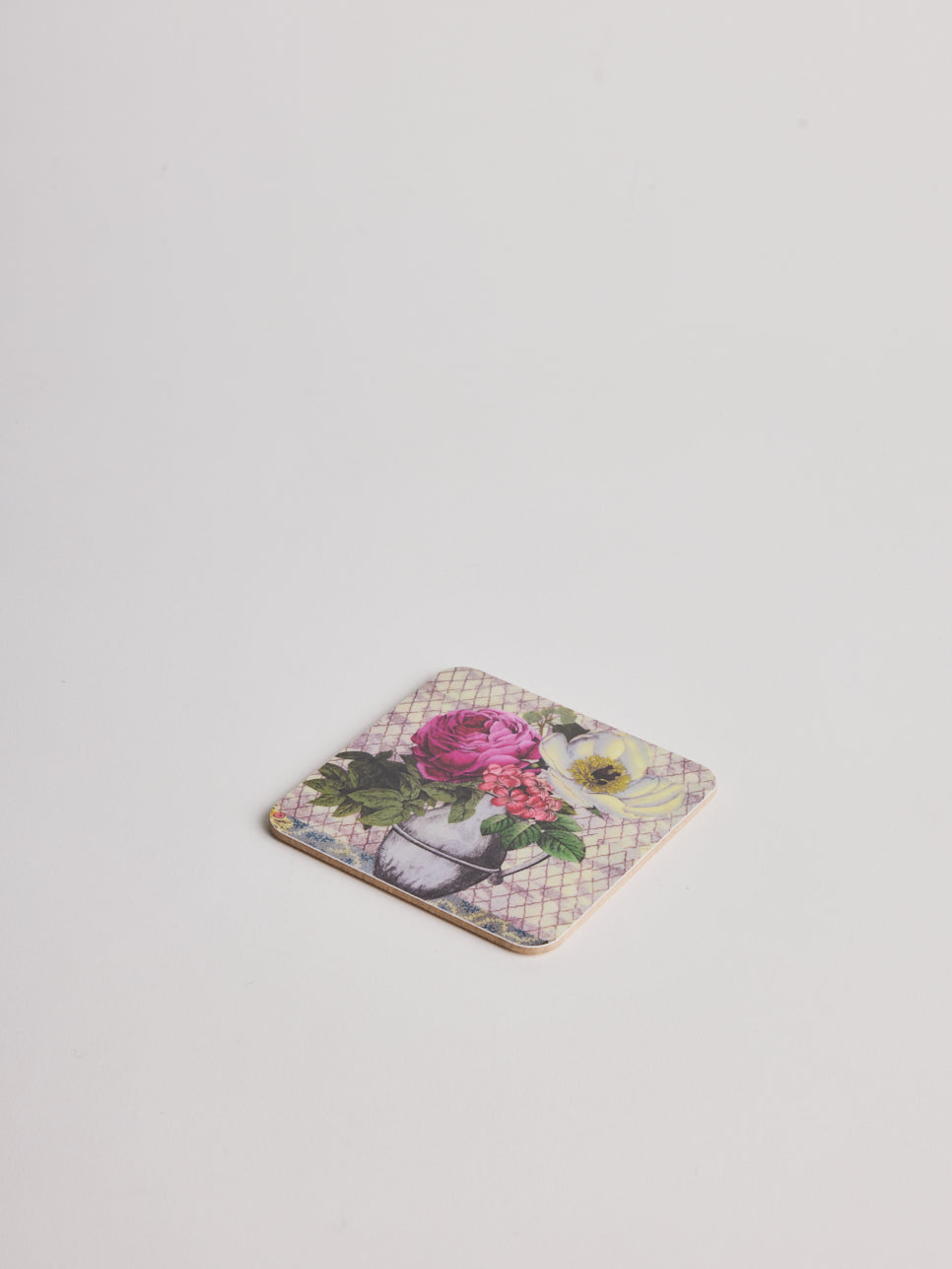 Coaster - Pitcher of flowers - Cigale &  Fourmi