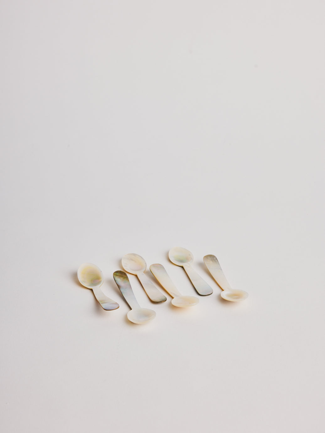 Caviar Spoon Set - Mother of Pearl White - Cigale &  Fourmi
