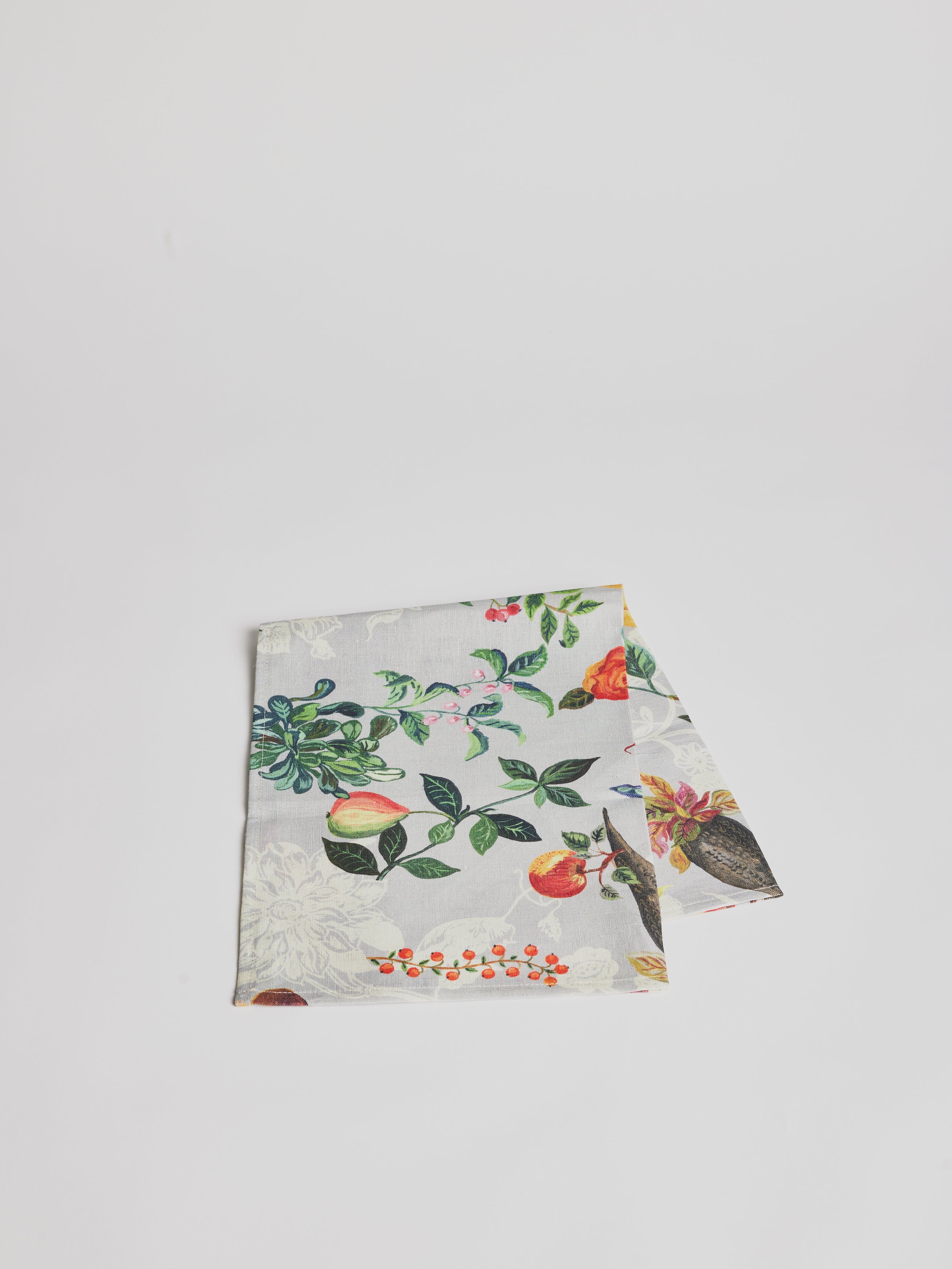 Tablecloth - Veggies/ light grey - Cigale &  Fourmi