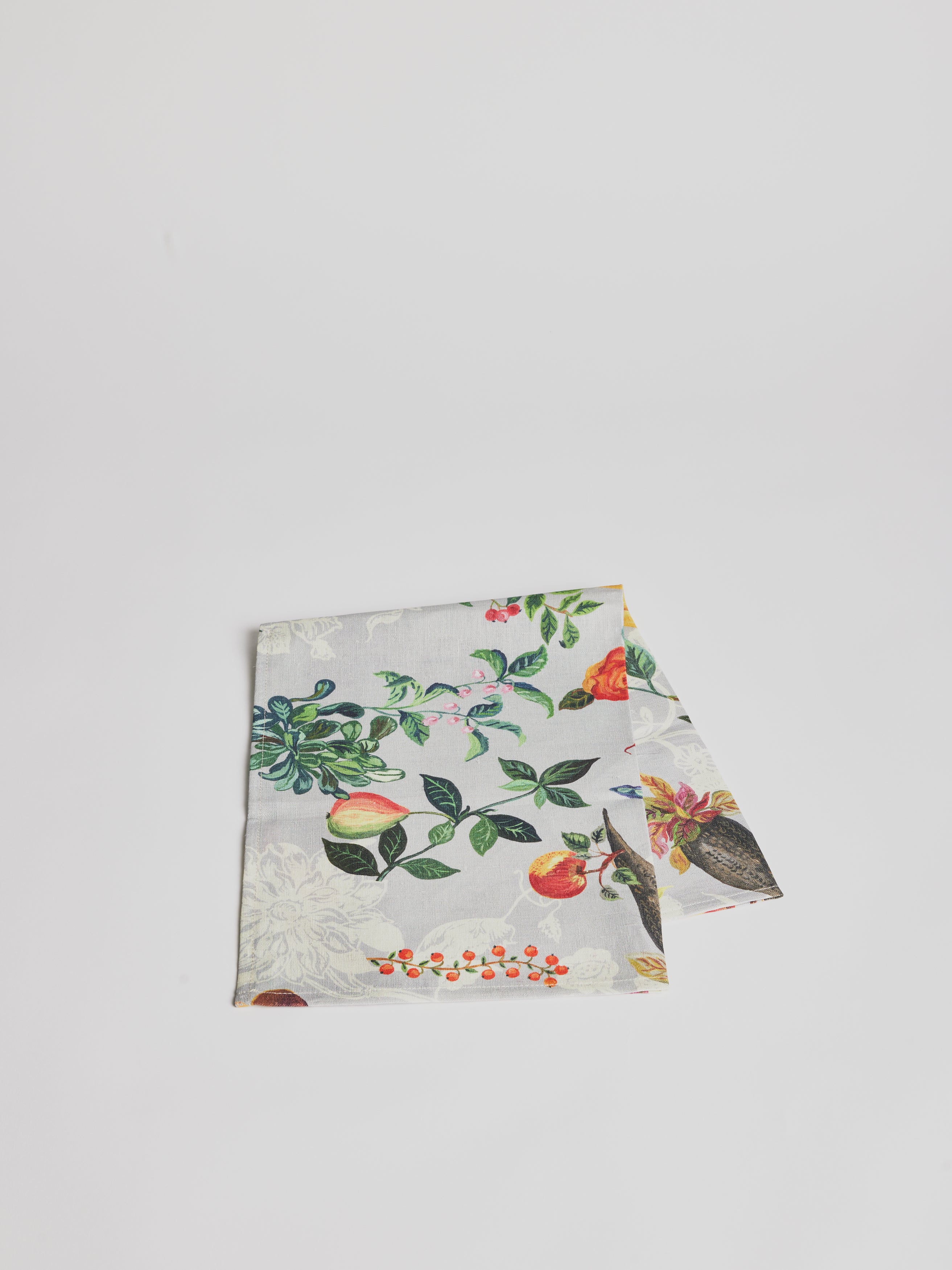 Tablecloth - Veggies/ light grey - Cigale &amp;  Fourmi