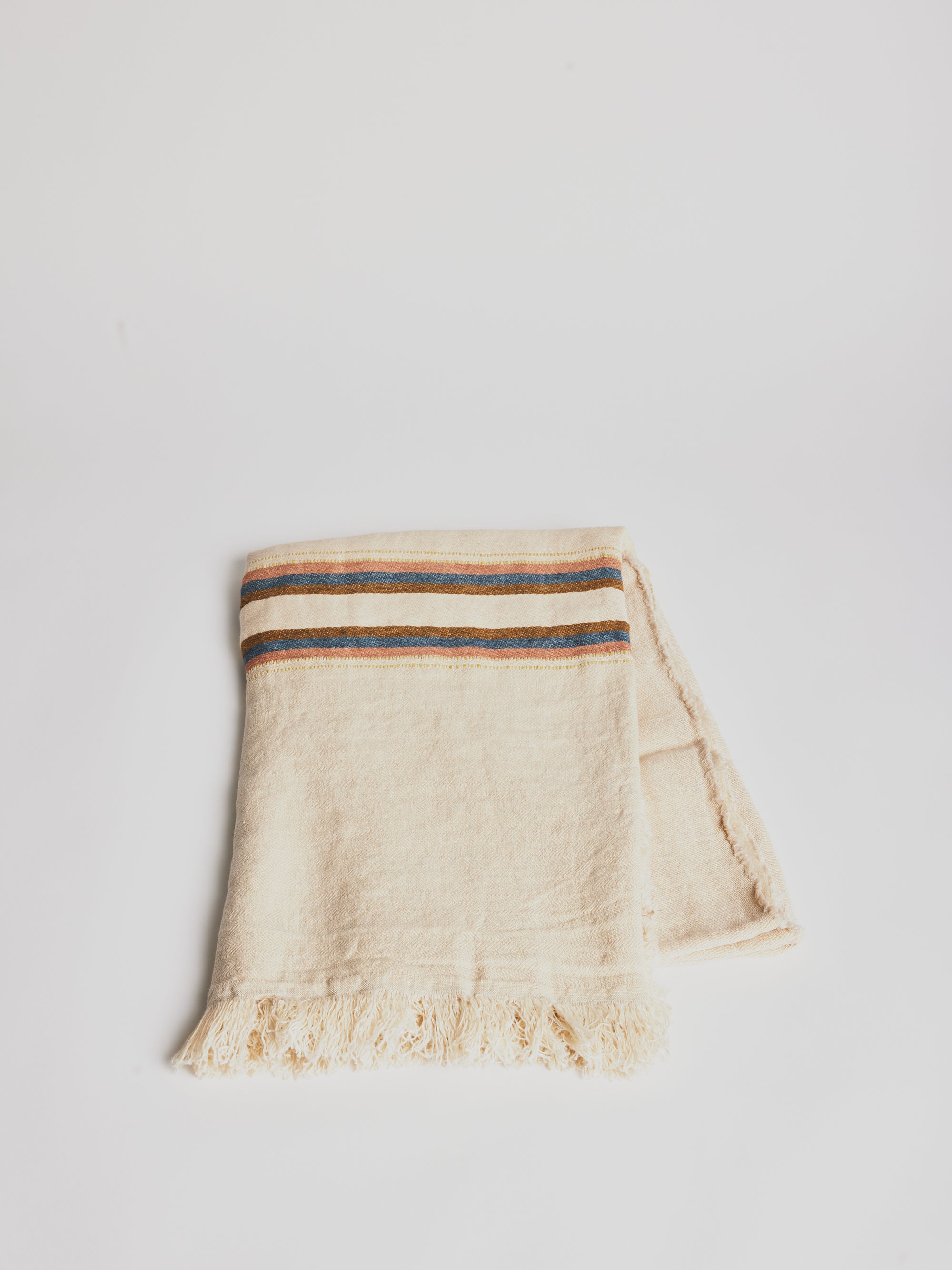 Belgian Linen Towel Fouta - Harlan Stripe - Cigale &  Fourmi
