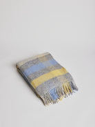 Woolen Blanket - Monte Carlo Multi Yellow - Cigale &  Fourmi