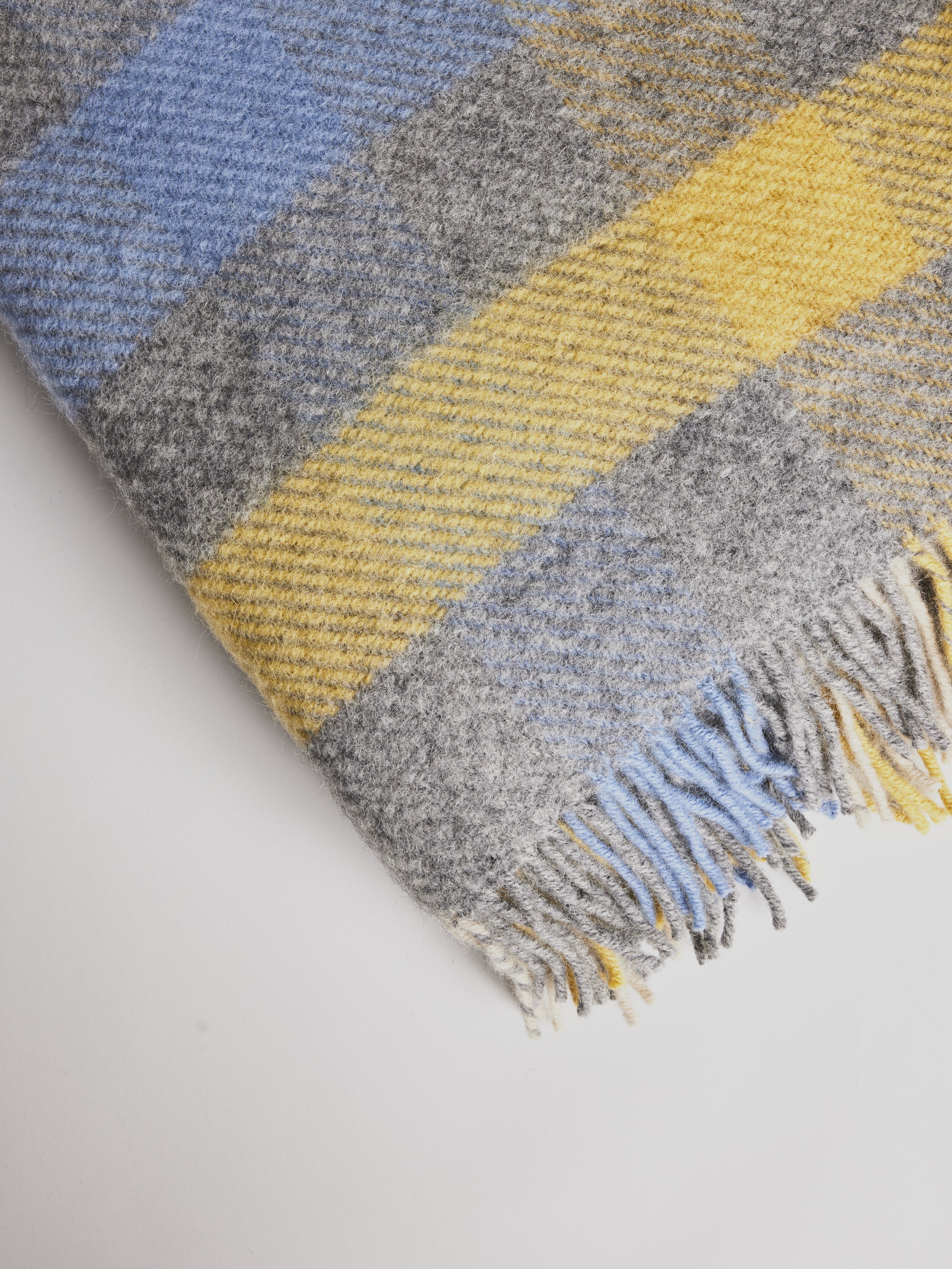 Woolen Blanket - Monte Carlo Multi Yellow - Cigale &  Fourmi